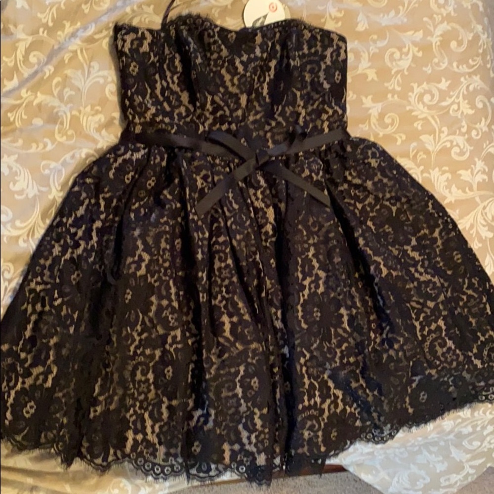 NWTs Robert Rodriguez Black Lace Dress